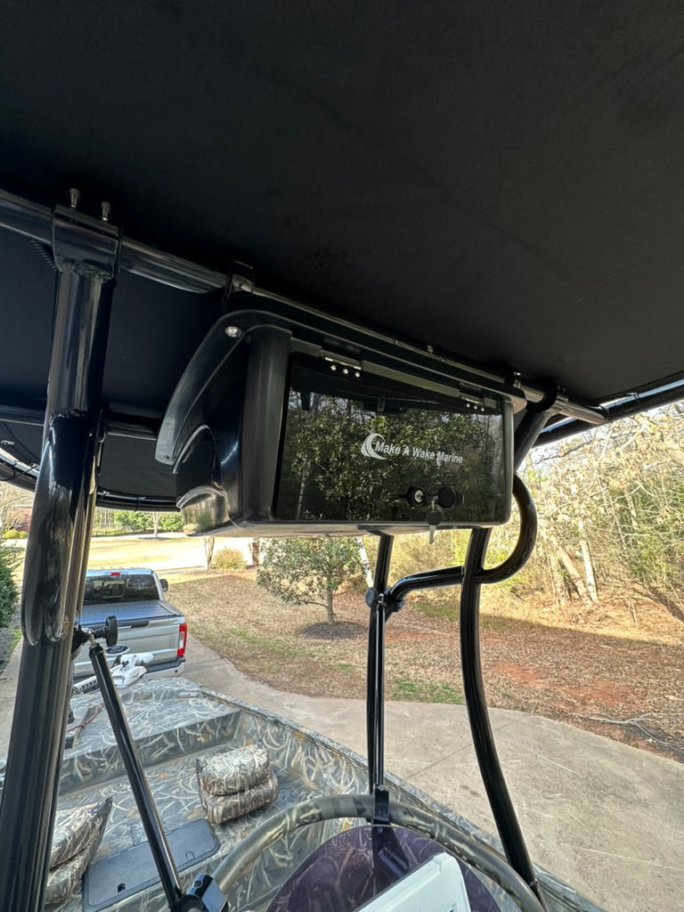 black t top electronics box