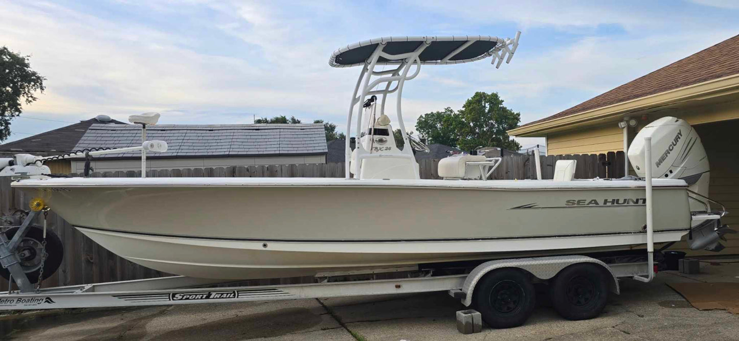 White Powder Coated Pro 600 Heavy Duty T-Top Package (Out of Stock)