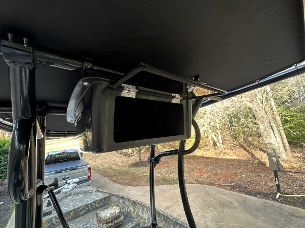 black t top electronics box