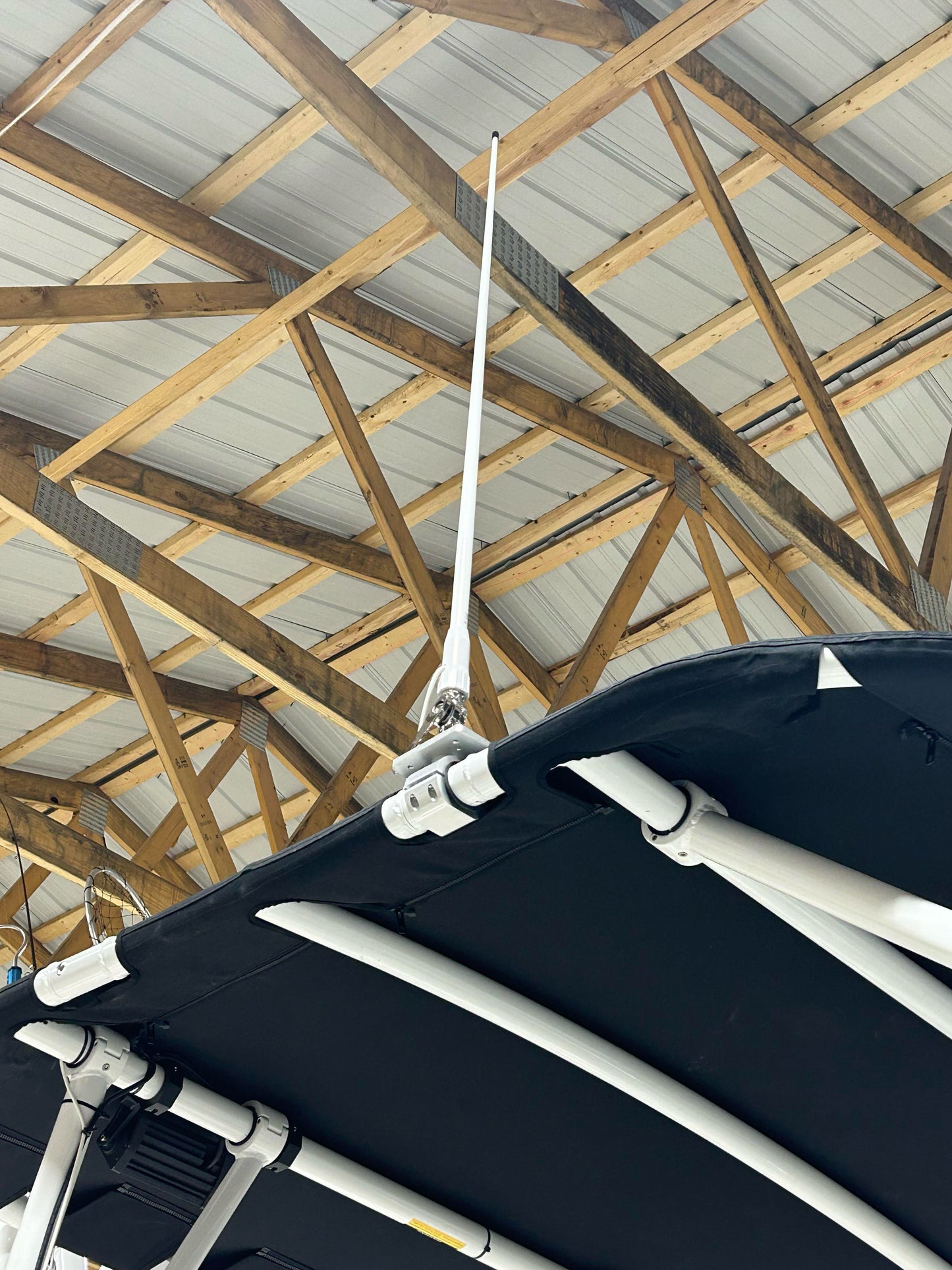 T-Top Clamp on Folding Antenna Mount