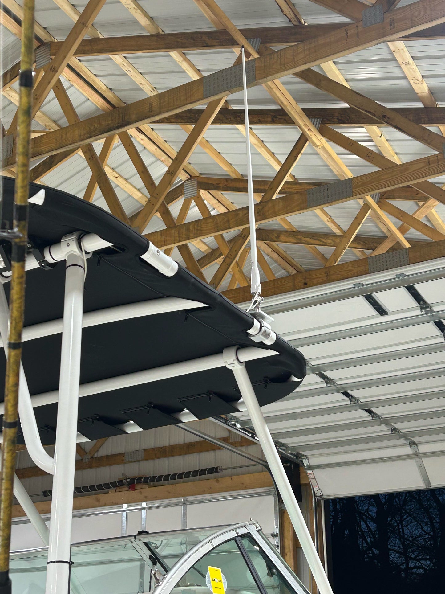 T-Top Clamp on Folding Antenna Mount
