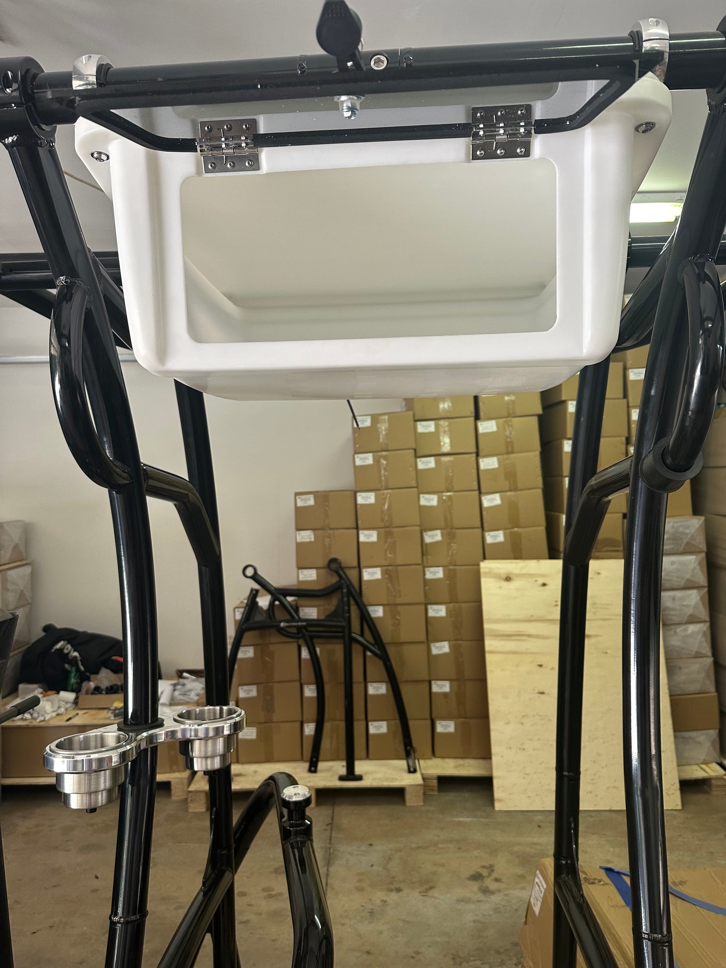White Electronics Box T-Top