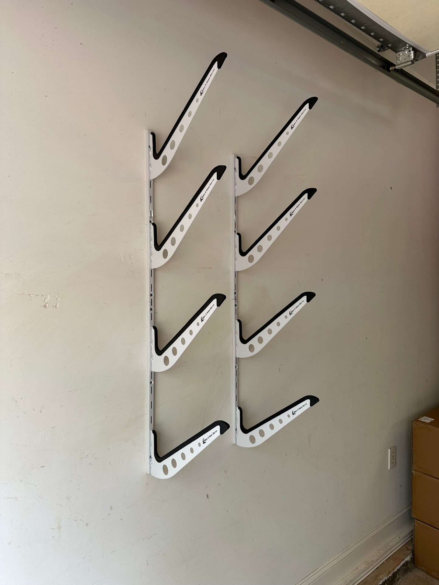 wake surf board storage rack garage