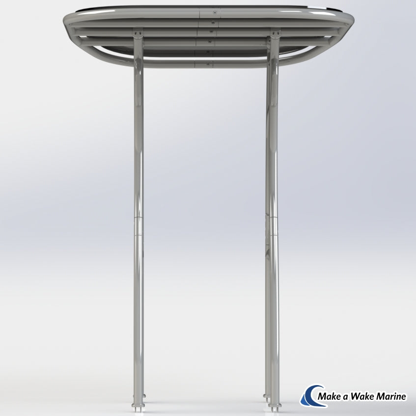 adjustable boat t top center console