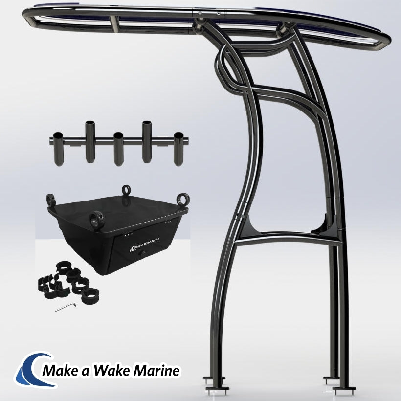 black t top package boat
