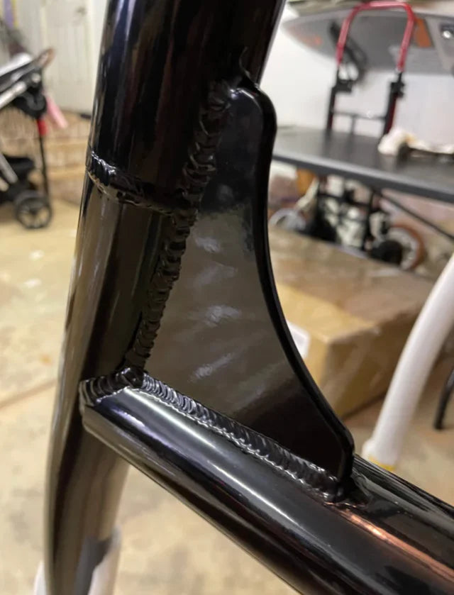 black t top welds boat center console