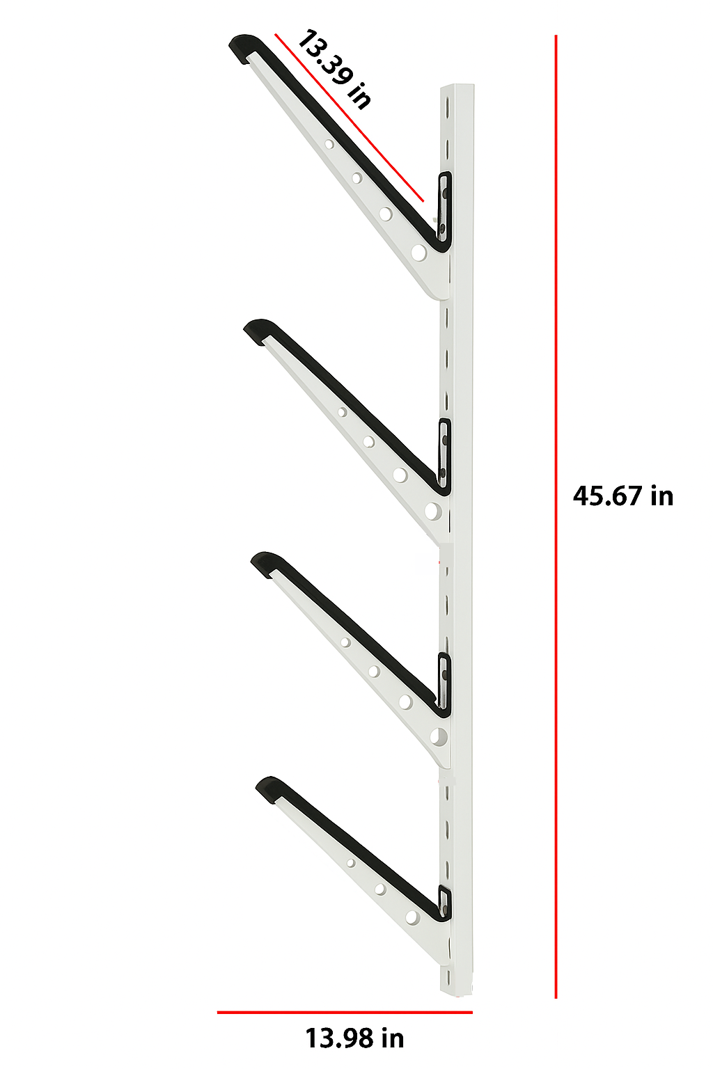 wall board storage rack