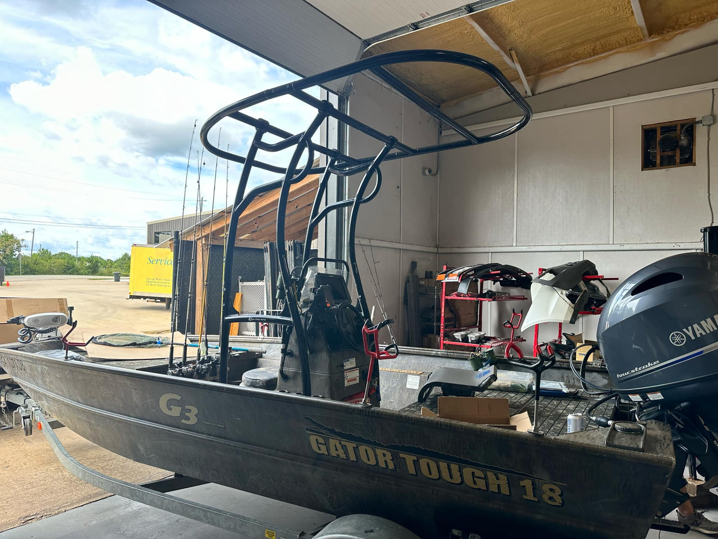 g3 gator tough 18 boat t top