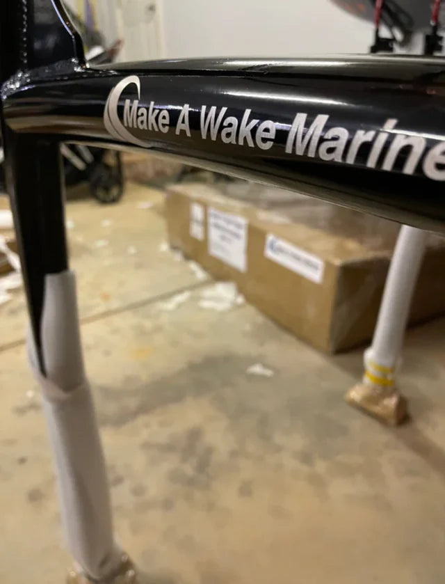 make a wake marine boat t top