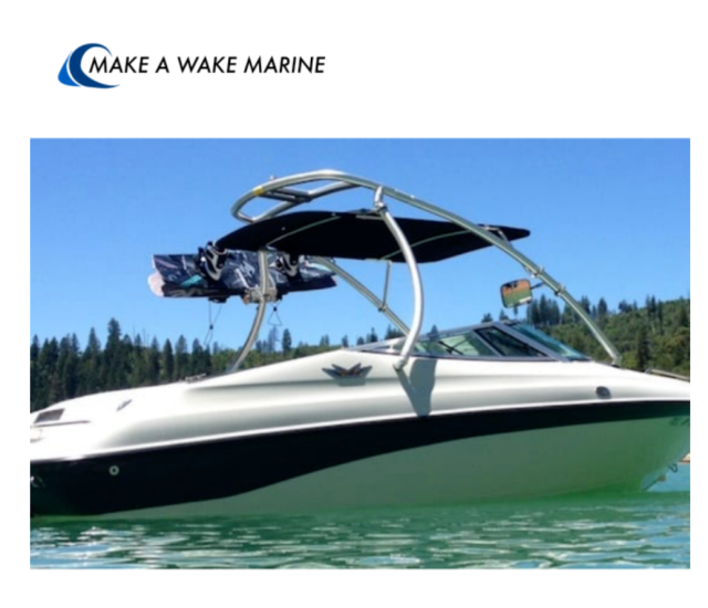 Wakeboard Tower Bimini Pro – Make A Wake Marine