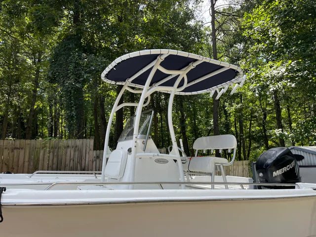 White Powder Coated Pro 600 Heavy Duty T-Top Package (Out of Stock)