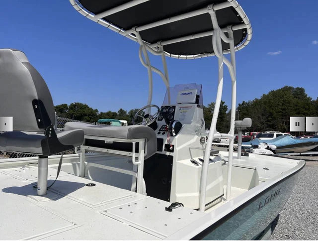 White Powder Coated Pro 600 Heavy Duty T-Top Package (Out of Stock)