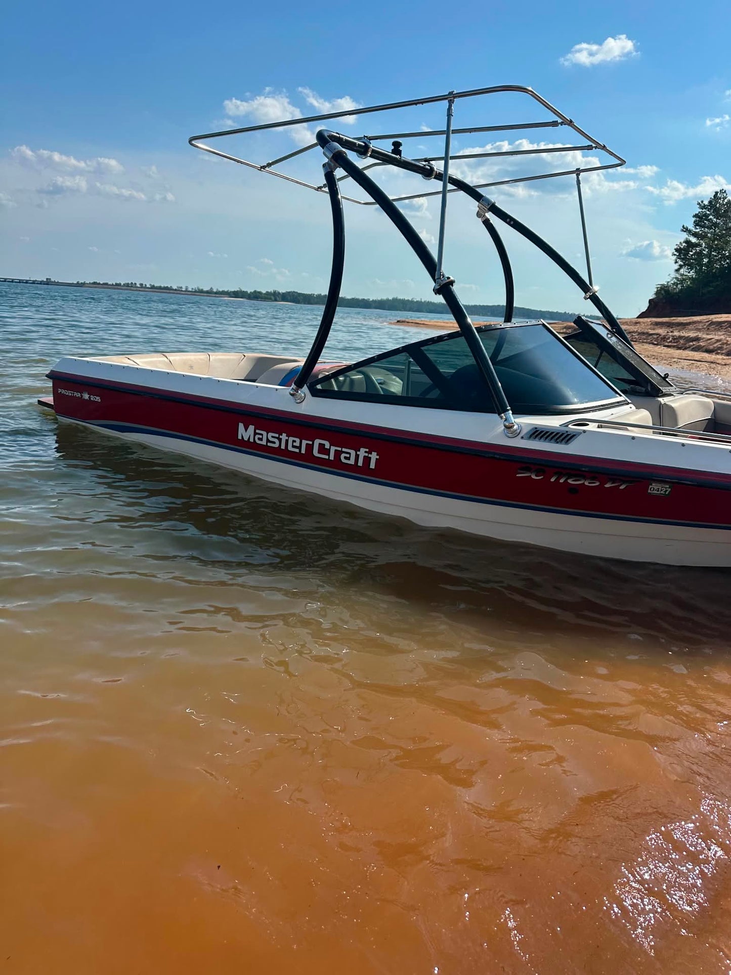 Atlas Wakeboard Tower + Oversized Bimini Top Package