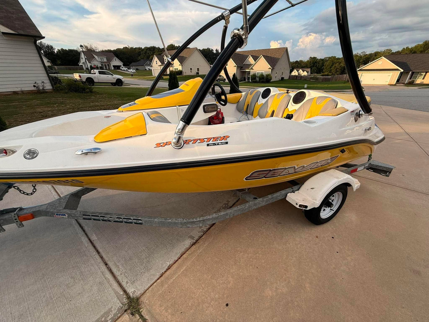 Atlas Wakeboard Tower + Oversized Bimini Top Package