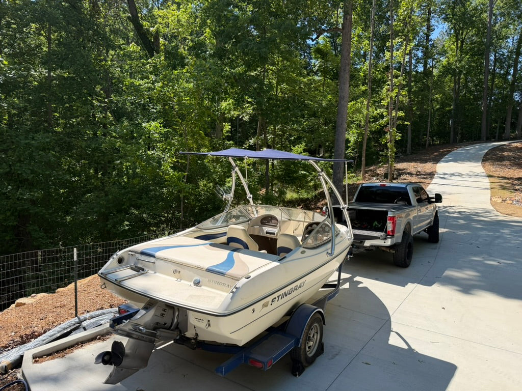 Atlas Wakeboard Tower + Oversized Bimini Top Package