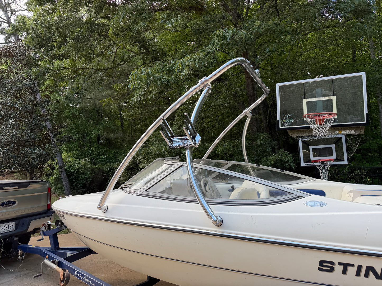 wake board tower for stingray boat