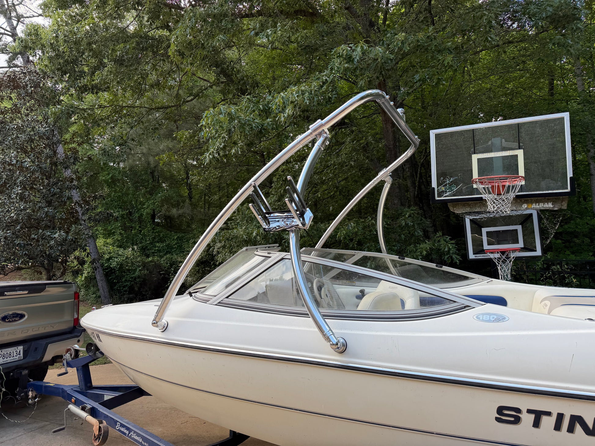 wake board tower for stingray boat
