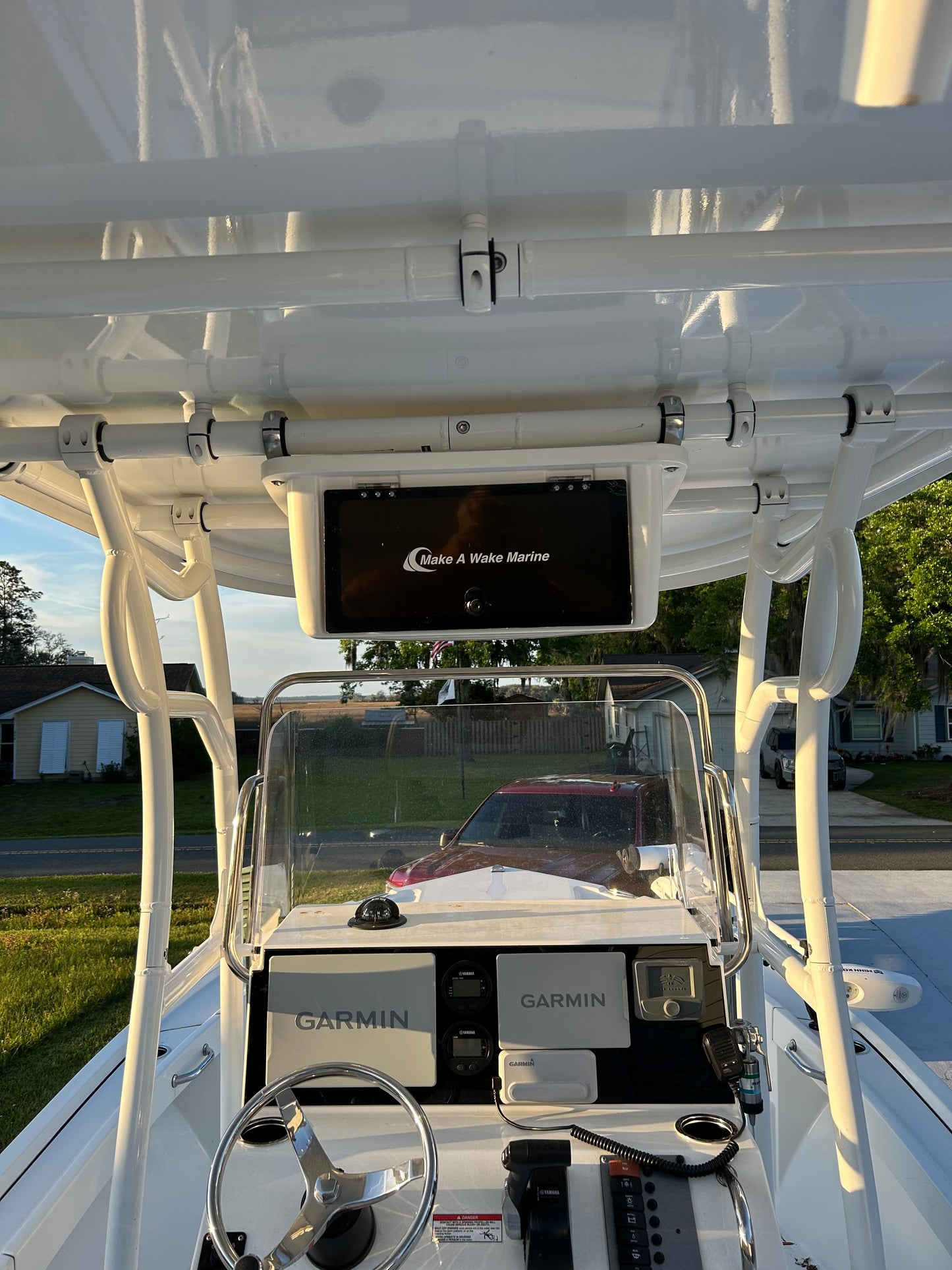 t top for parker 18 center console boat