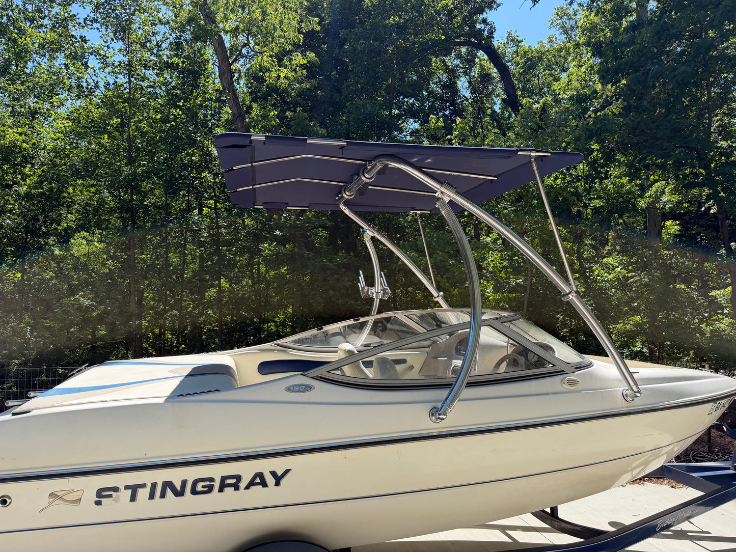 Oversized Wakeboard Tower Bimini Top