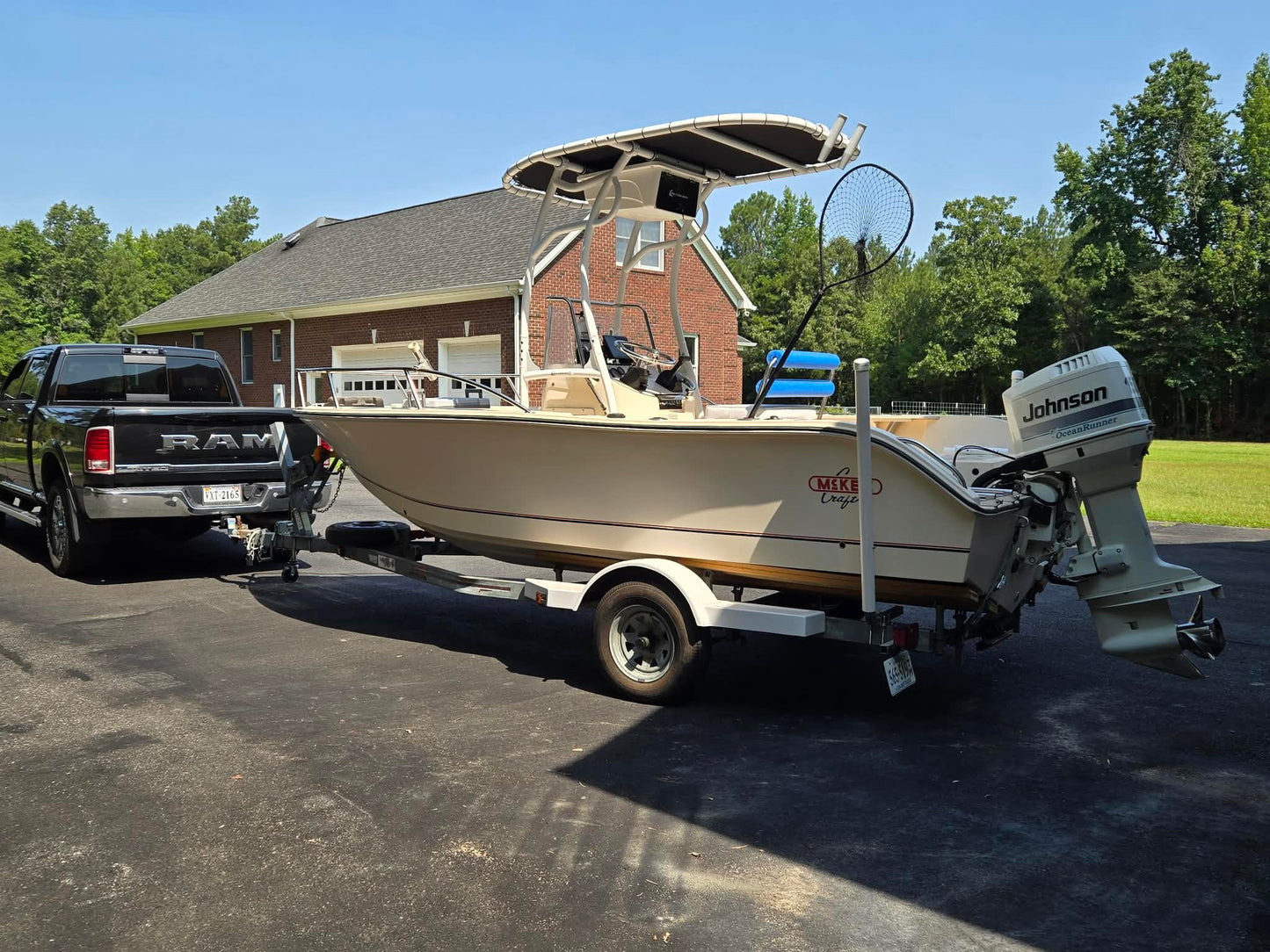 White Powder Coated Pro 600 Heavy Duty T-Top Package