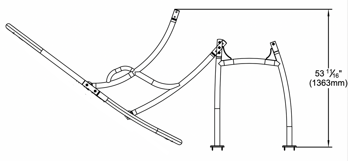 Anodized Aluminum Pro 600 Heavy Duty T-Top Package