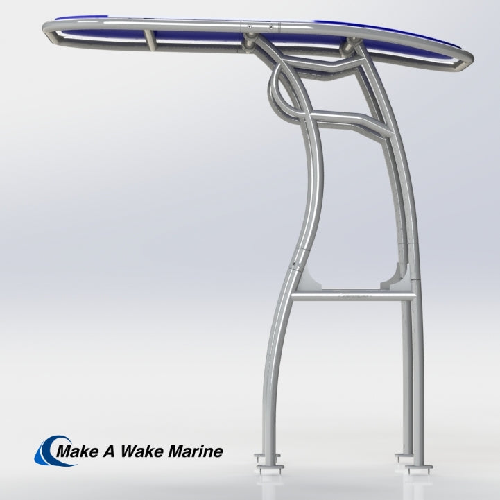 Anodized Aluminum Pro 600 Heavy Duty T-Top