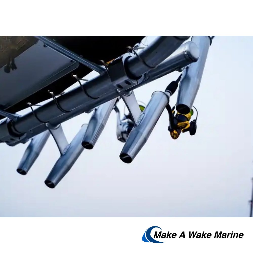 5 Rod Holder for T-Top – Make A Wake Marine