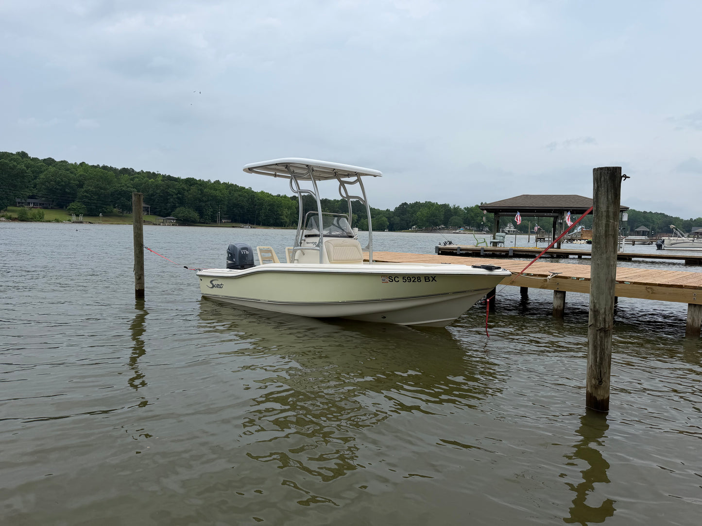 t top for scout 175 sportfish