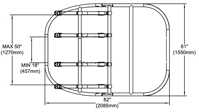 top view boat t top drawing