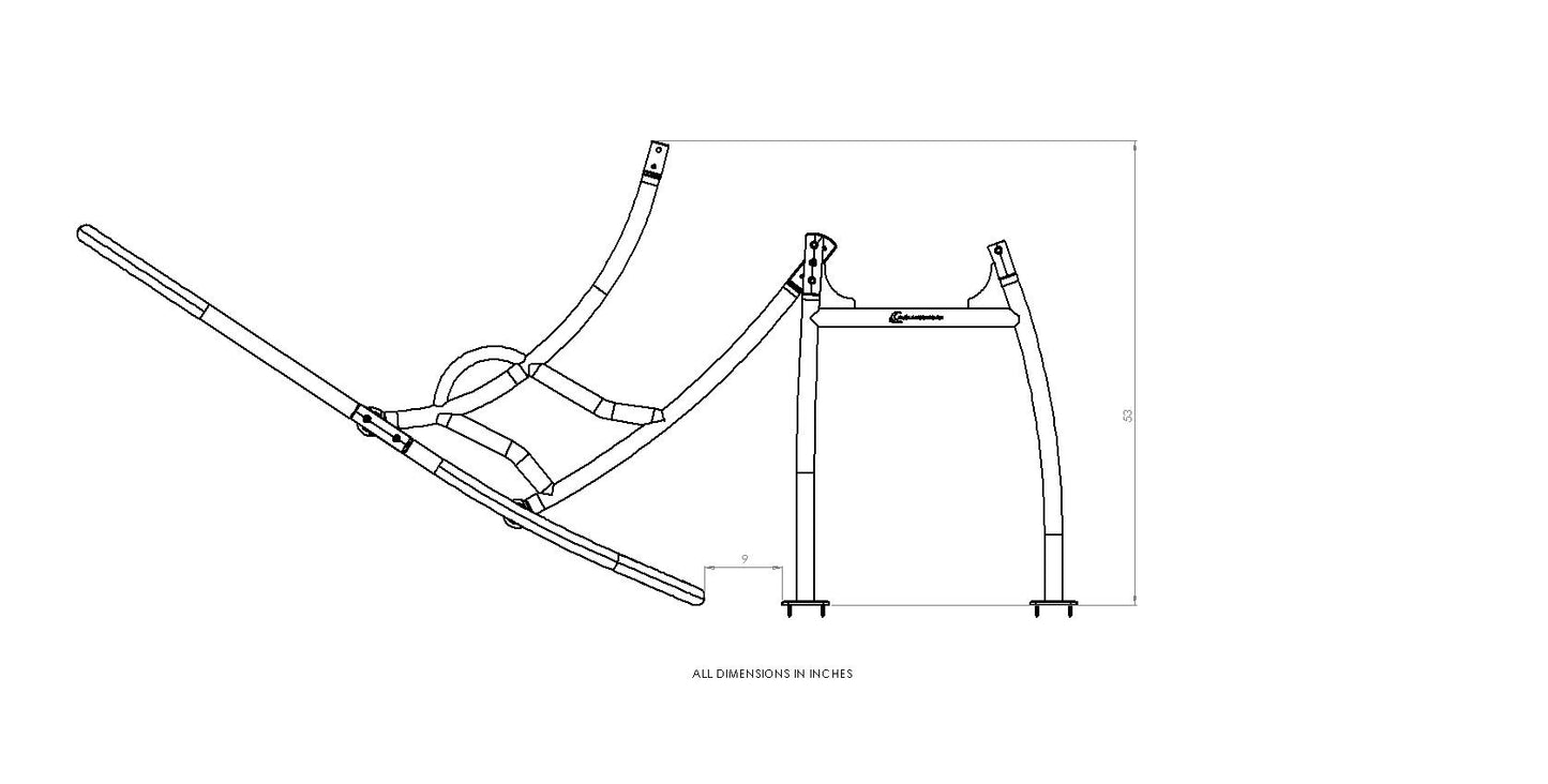 Anodized Aluminum Pro 600 Heavy Duty T-Top w/ 5 Rod Holder